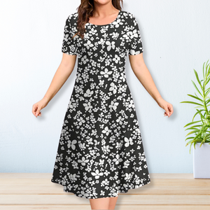 CAMELLIA | ELEGANT FLORAL DRESS