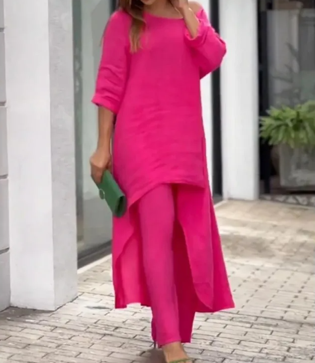 LEXI™ | COTTON AND LINEN 2-PIECE SET