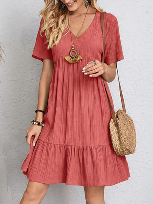 VIVIENNE | SUMMER DRESS WITH V-NECK