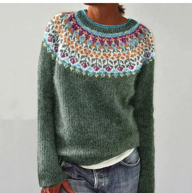 GIANNA™ | AUTUMN RETRO SWEATER