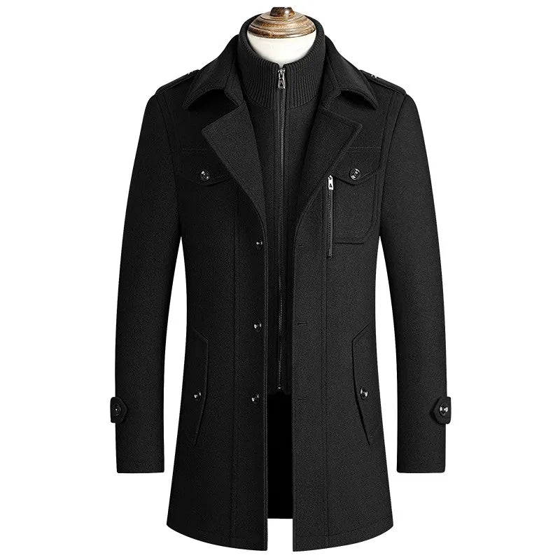 HENRY™ | ROYAL VIRGIN WOOL OVERCOAT