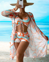 YEVA | BIKINI SET WITH COVER UP