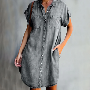 DAPHNE | DENIM DRESS