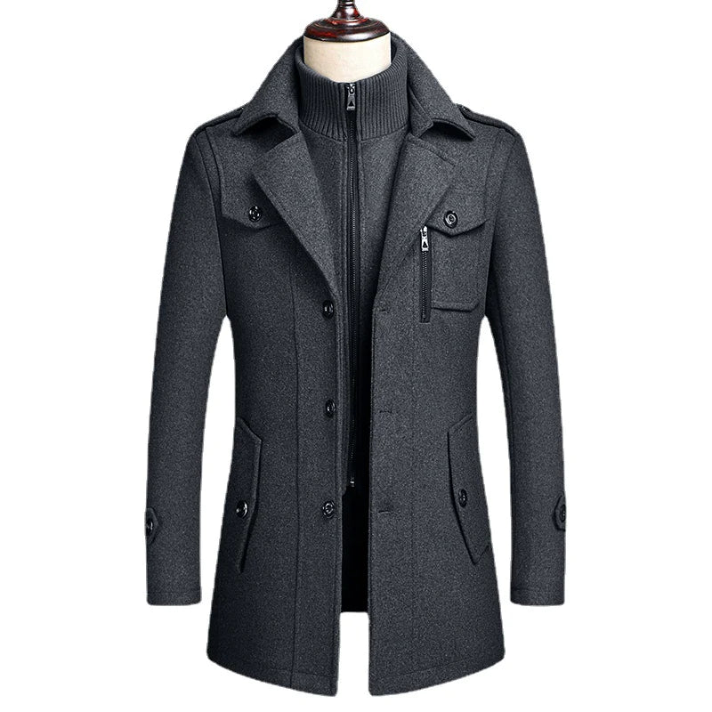 HENRY™ | ROYAL VIRGIN WOOL OVERCOAT