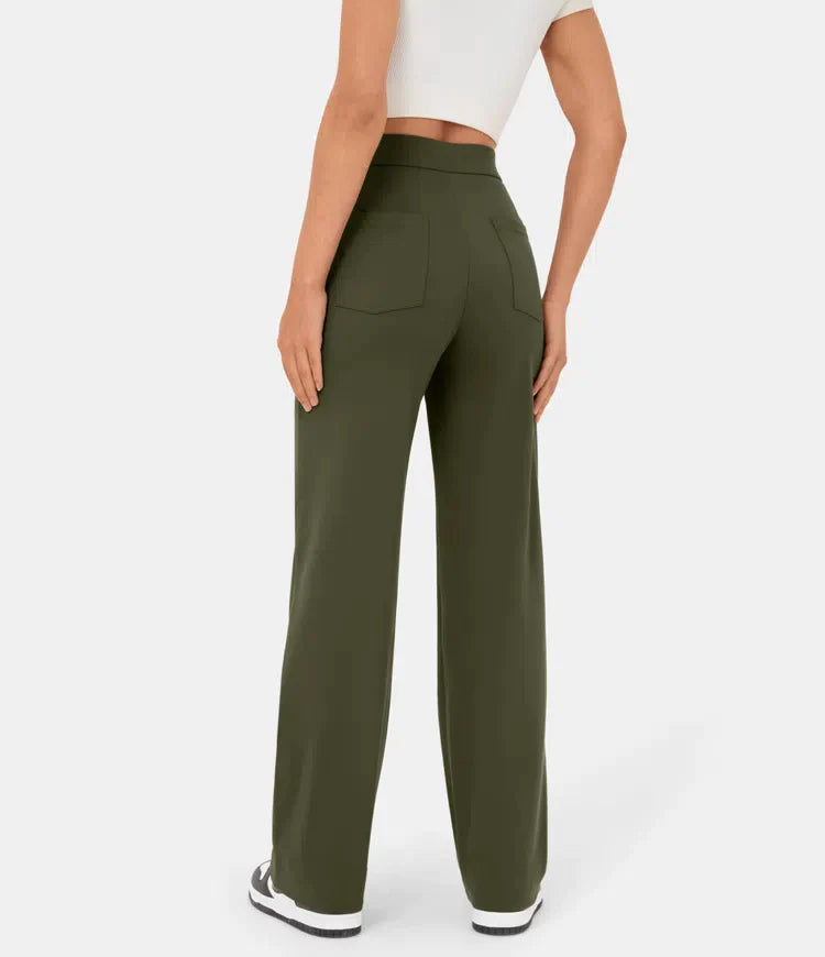 Aubrey™ | Elastic trousers with high waist | 1+1 FREE